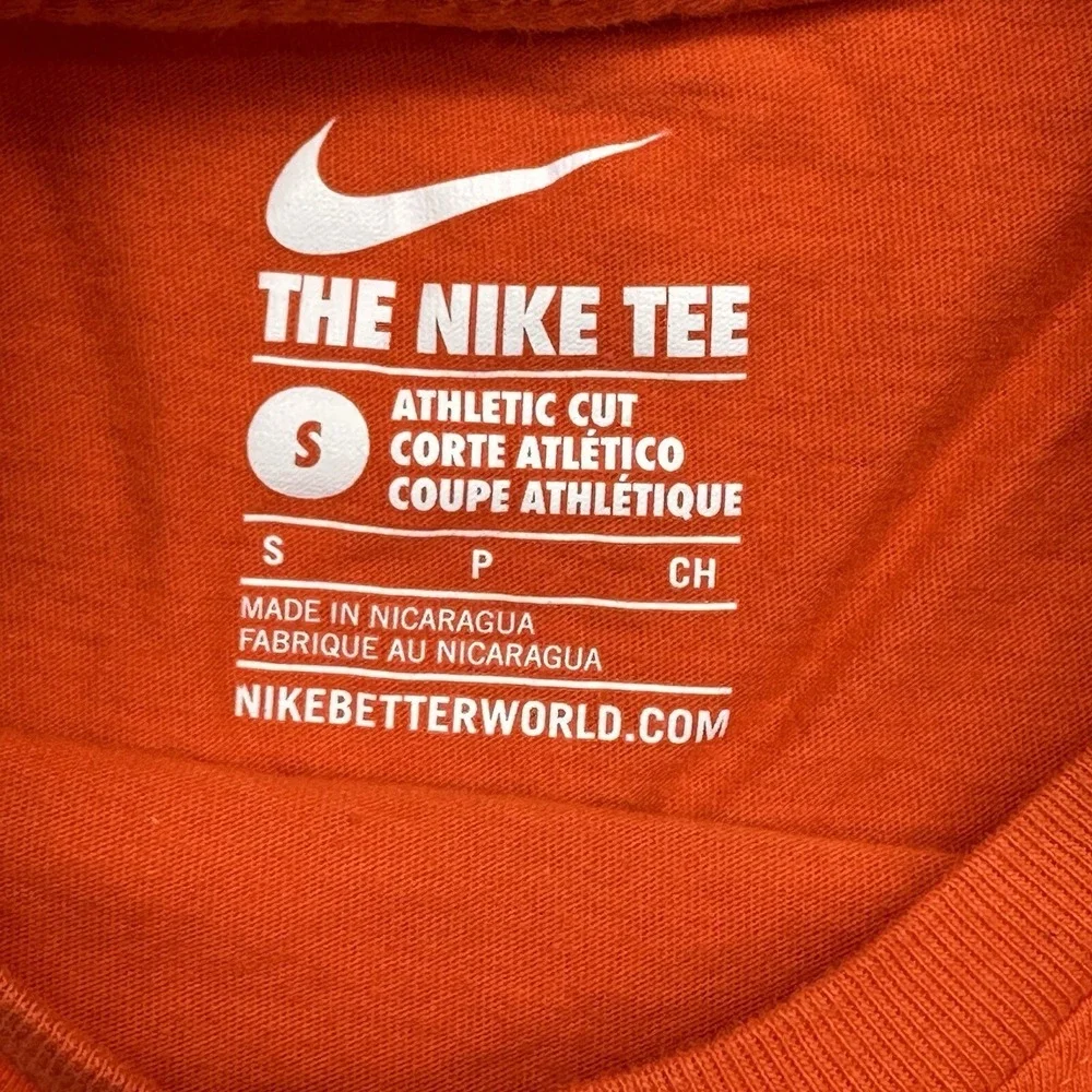 Clemson ALL IN Nike Tee Size Small L/S Shirt 2018-19 Football National Champions